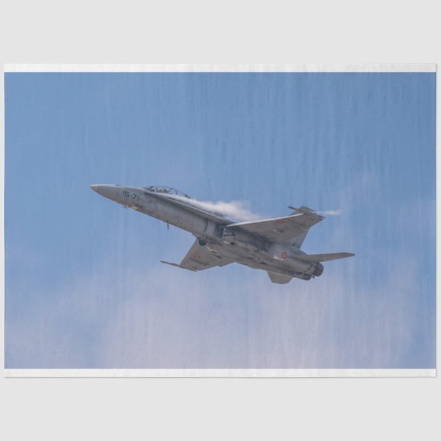 McDonnell Douglas F/A-18 Hornet Tissue Paper (Front)