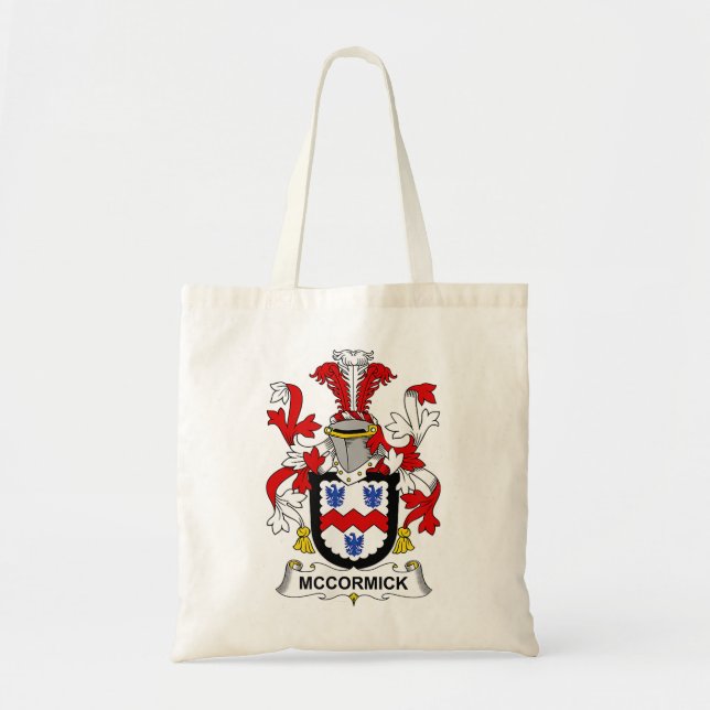 McDonough Coat of Arms  Family Crest  Tote Bag (Front)