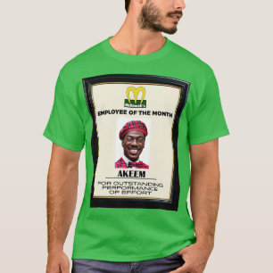 McDowells Employee Of The Month Akeem T-Shirt