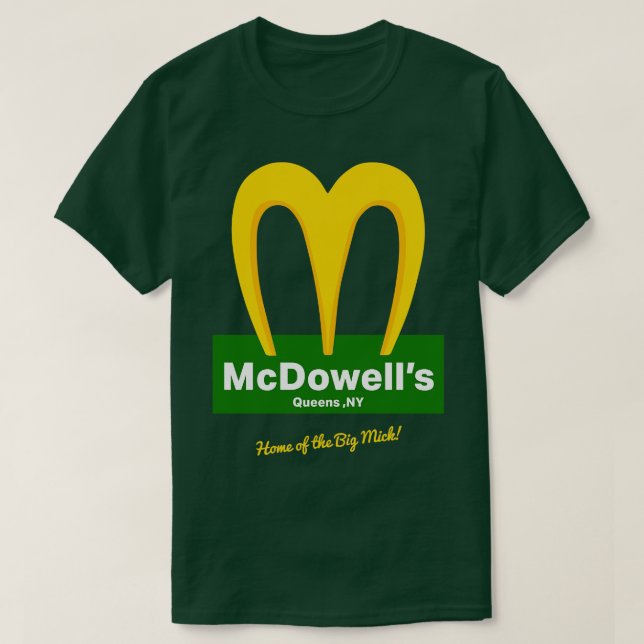 McDowells Restaurant T-Shirt (Design Front)