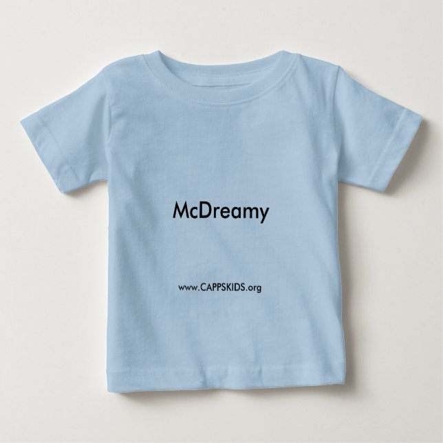 McDreamy, www.CAPPSKIDS.org Baby T-Shirt (Front)