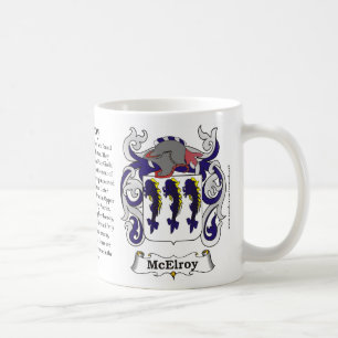 McElroy Family Coat of Arms Mug