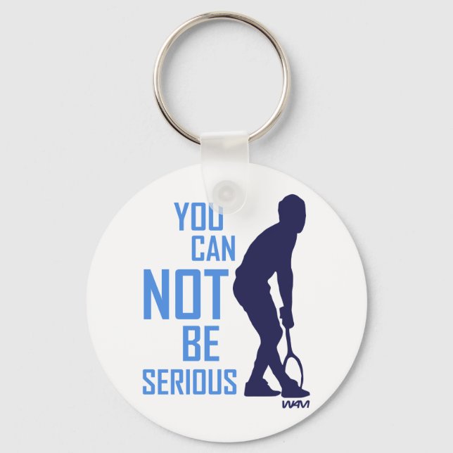 MCENROE TENNIS TRIBUTE KEY RING (Front)