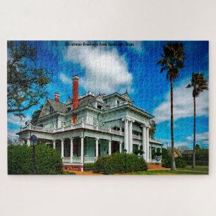 Mcfadden Ward House Beaumont Texas. Jigsaw Puzzle