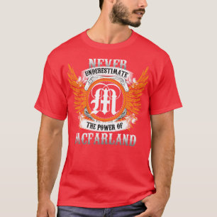 Mcfarland Name Shirt Never Underestimate The Power
