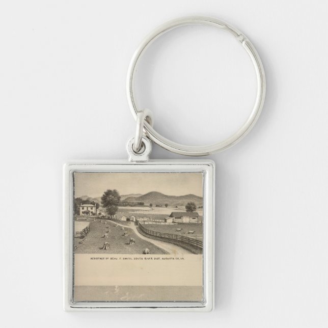 McFarland, Smith residences Key Ring (Front)