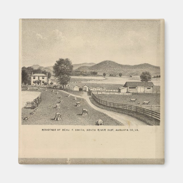 McFarland, Smith residences Magnet (Front)