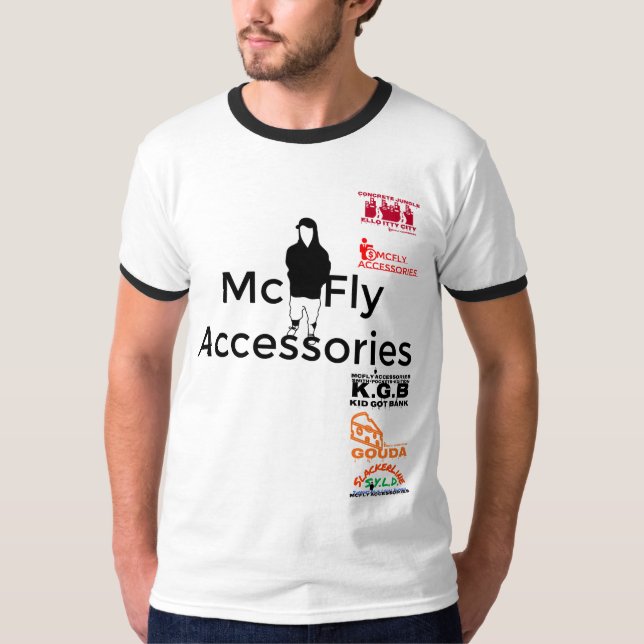 McFly Accessories w/ Logo Strip T-Shirt (Front)