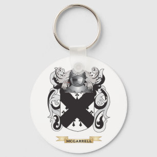 McGarrell Coat of Arms (Family Crest) Key Ring