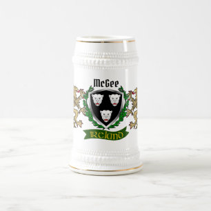 McGee Irish Shield Beer Stein