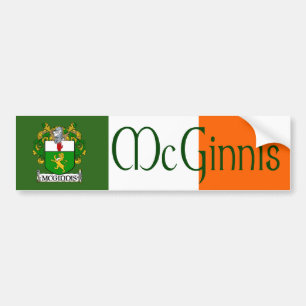 McGinnis Coat of Arms Bumper Sticker