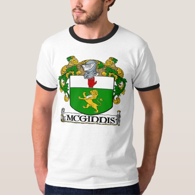 McGinnis Coat of Arms T-Shirt (Front)