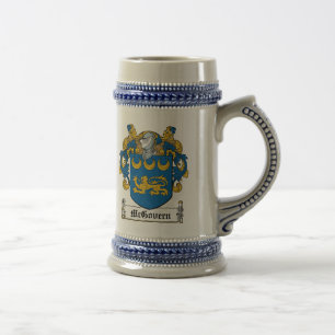 McGovern Family Crest Beer Stein