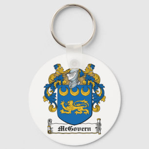 McGovern Family Crest Key Ring