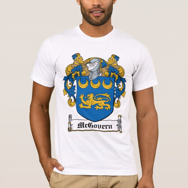 McGovern Family Crest T-Shirt (Front)