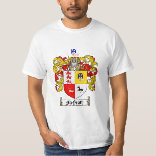 Mcgrath Family Crest - Mcgrath Coat of Arms T-Shirt