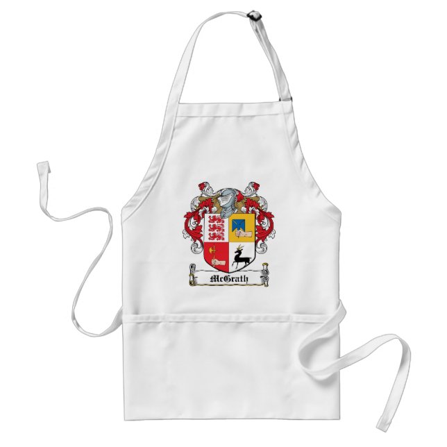 McGrath Family Crest Standard Apron (Front)