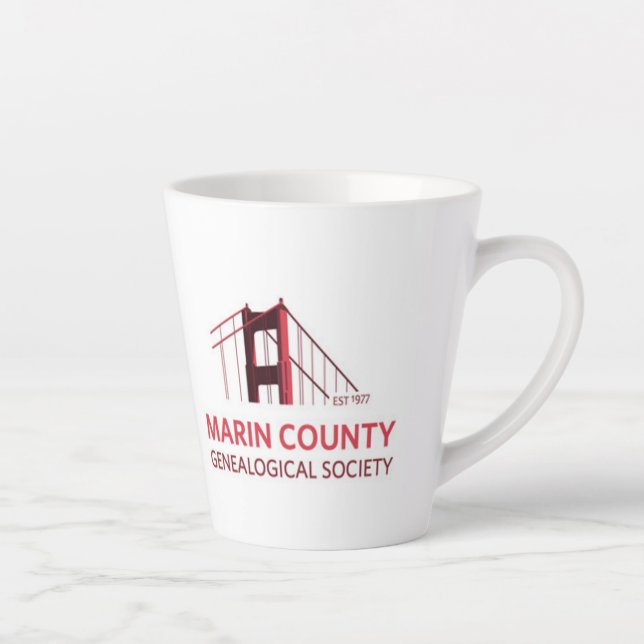 MCGS Logo Latte Mug (Right)