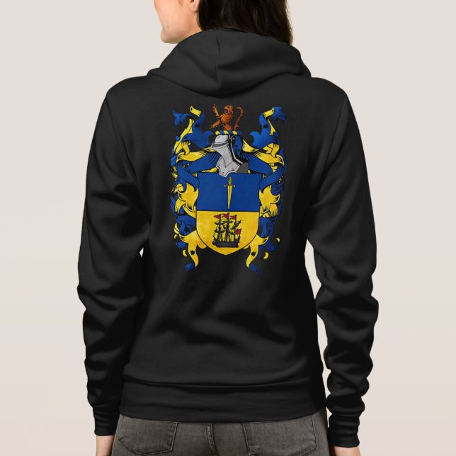 McGuffey Coat of Arms Women's Hoodie (Back)
