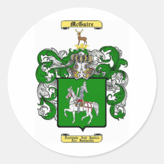 McGuire Classic Round Sticker