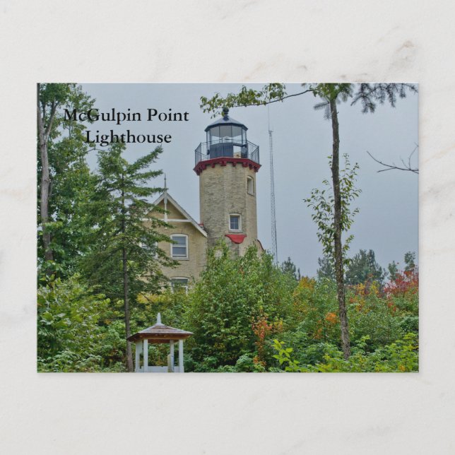 McGulpin Point Lighthouse Postcard (Front)