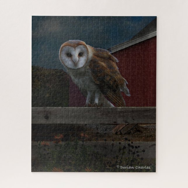 "McHoots The Watch Owl" Jigsaw Puzzle (Vertical)