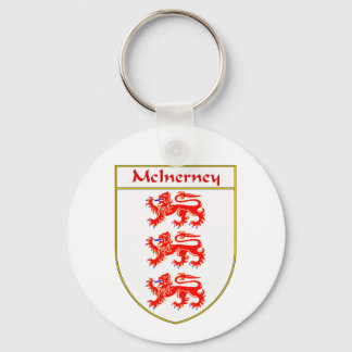 McInerney Coat of Arms/Family Crest Key Ring