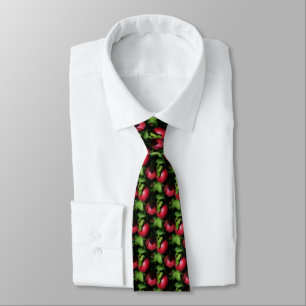 McIntosh Apples On The Tree Nature Tie