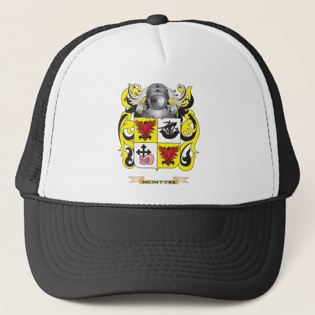 McIntyre Coat of Arms (Family Crest) Trucker Hat (Front)