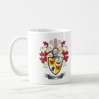 McIntyre Family Crest Coat of Arms Coffee Mug