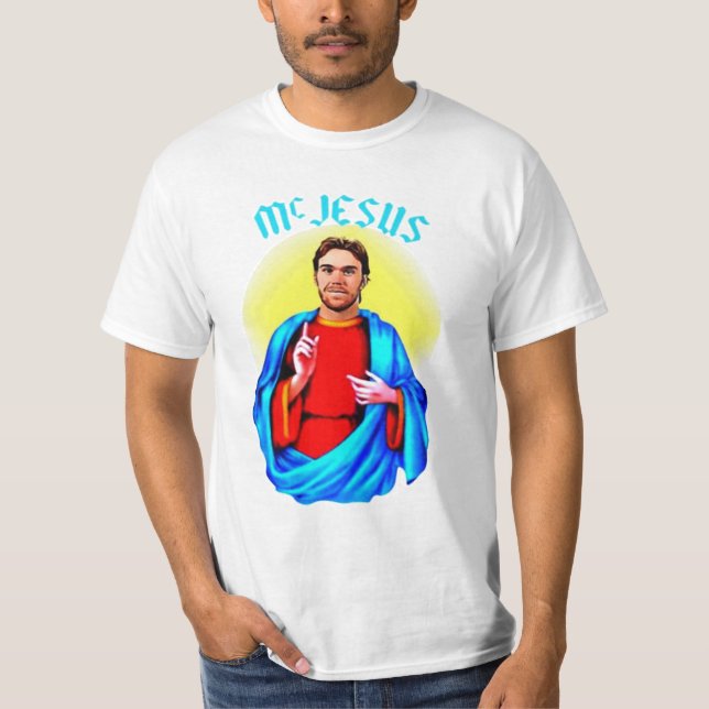 Mcjesus hockey T-Shirt (Front)