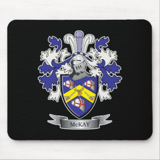 McKay Family Crest Coat of Arms Mouse Pad