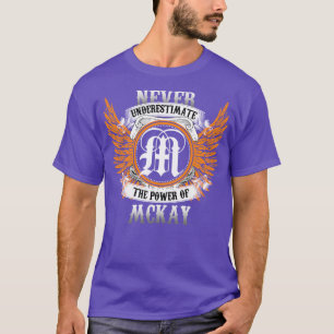 Mckay Name Shirt Never Underestimate The Power Of 