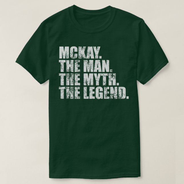 MckayMckay Family name Mckay last Name Mckay Surna T-Shirt (Design Front)