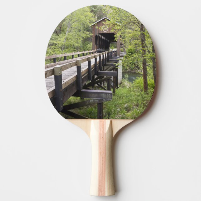 McKee covered bridge, Jacksonville, Oregon Ping Pong Paddle (Front)