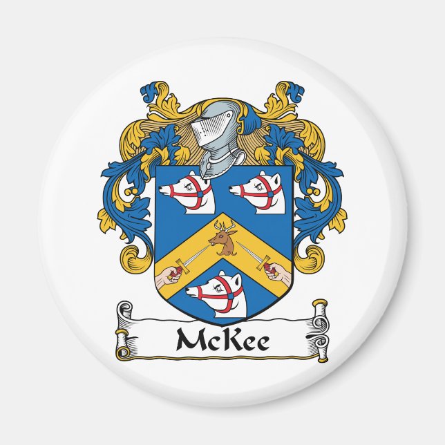 McKee Family Crest Magnet (Front)