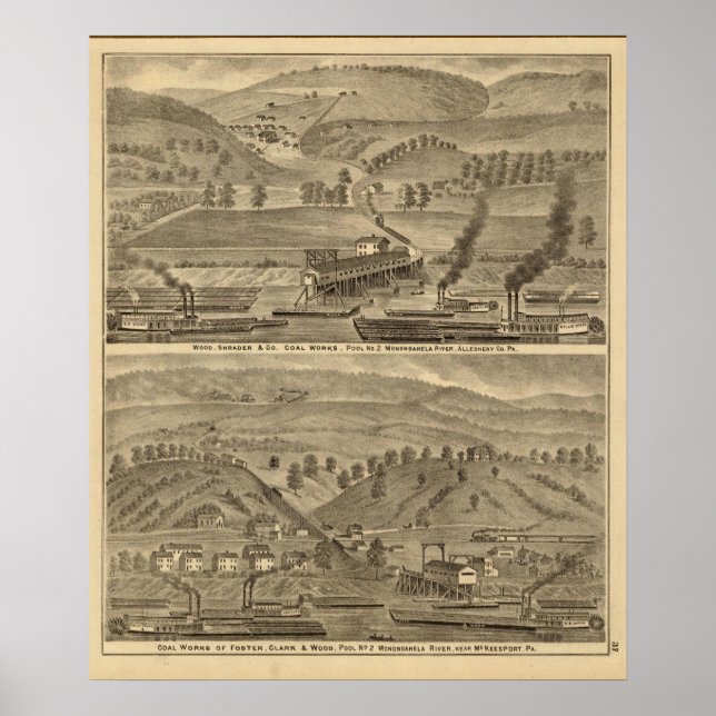 McKeesport Allegheny County, Pennsylvania Poster (Front)