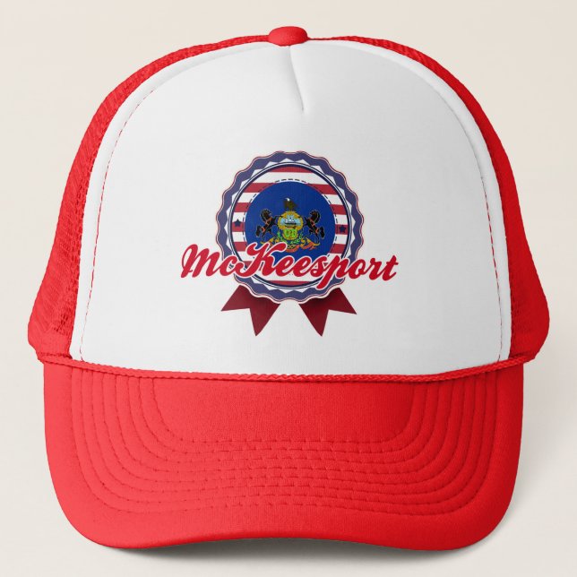McKeesport, PA Trucker Hat (Front)