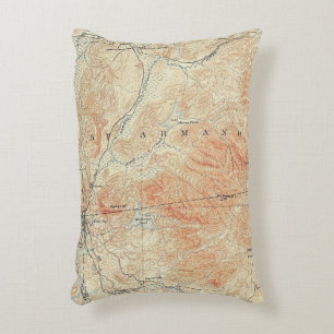 McKenzie and Moose Ponds, McKenzie Mountain Detail Decorative Cushion
