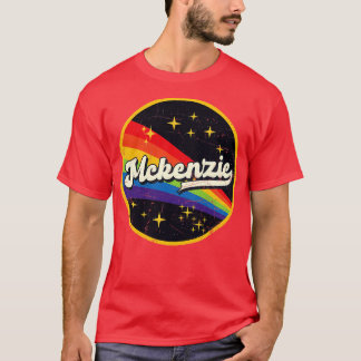 Mckenzie Rainbow In Space Vintage GrungeStyle T-Shirt