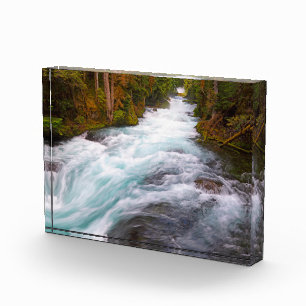 McKenzie River Oregon Photo Block