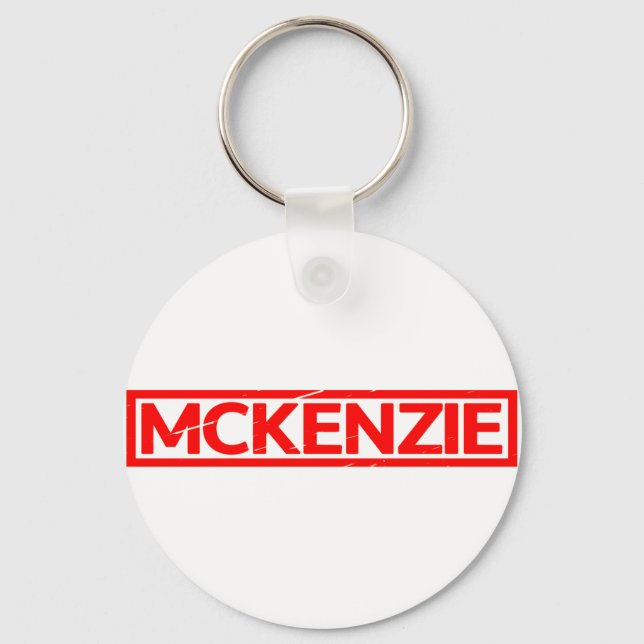 Mckenzie Stamp Key Ring (Front)