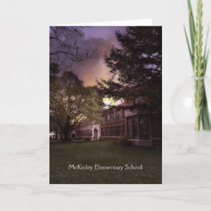McKinley Elementary School Retirement Card