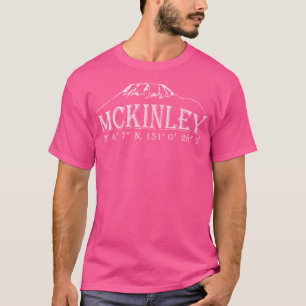 Mckinley Gps Coordinates Seven Summits Of Alaska A T-Shirt