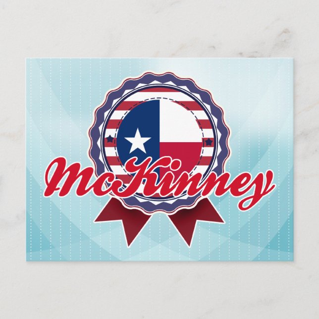 McKinney, TX Postcard (Front)