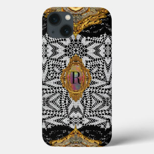 McKleece Elegant Victorian Monogram iPhone 13 Case