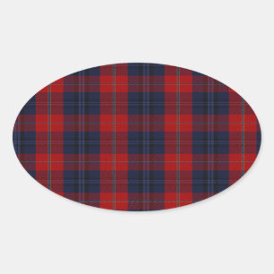 McKnight Clan Tartan Oval Sticker