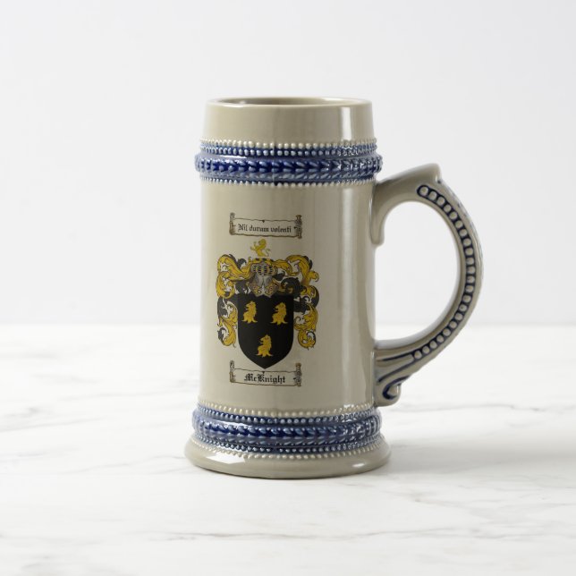 McKnight Coat of Arms Stein (Right)
