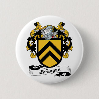 McLagan Family Crest 6 Cm Round Badge
