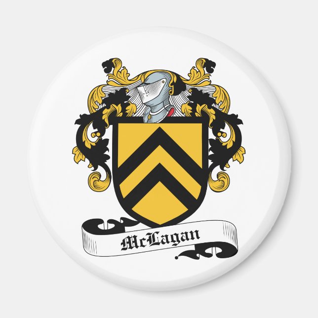 McLagan Family Crest Magnet (Front)
